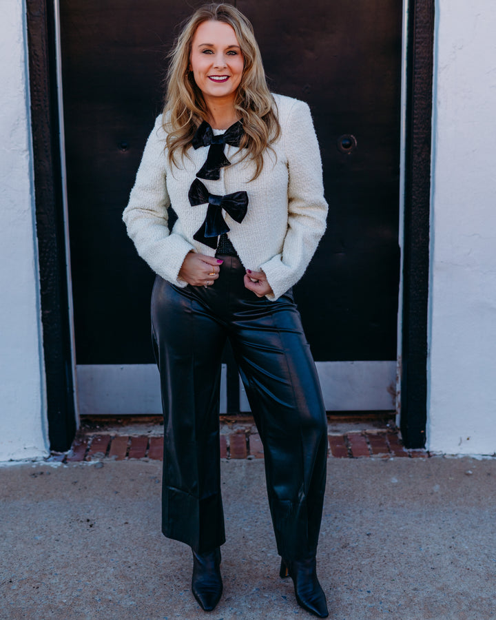 Dolce Cabo: Black Bow Jacket 75754