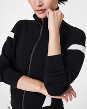 Load image into Gallery viewer, Spanx: Air Essentials Track Jacket in Very Black
