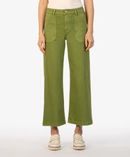 Load image into Gallery viewer, Kut: Charlotte Wide Leg Crop Pants in Pear
