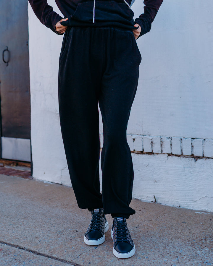 Karen Kane: Sweatpants in Black (4L50901)