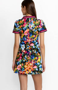 Johnny Was: Bee Active Polo Tennis Dress in Wild Bloom