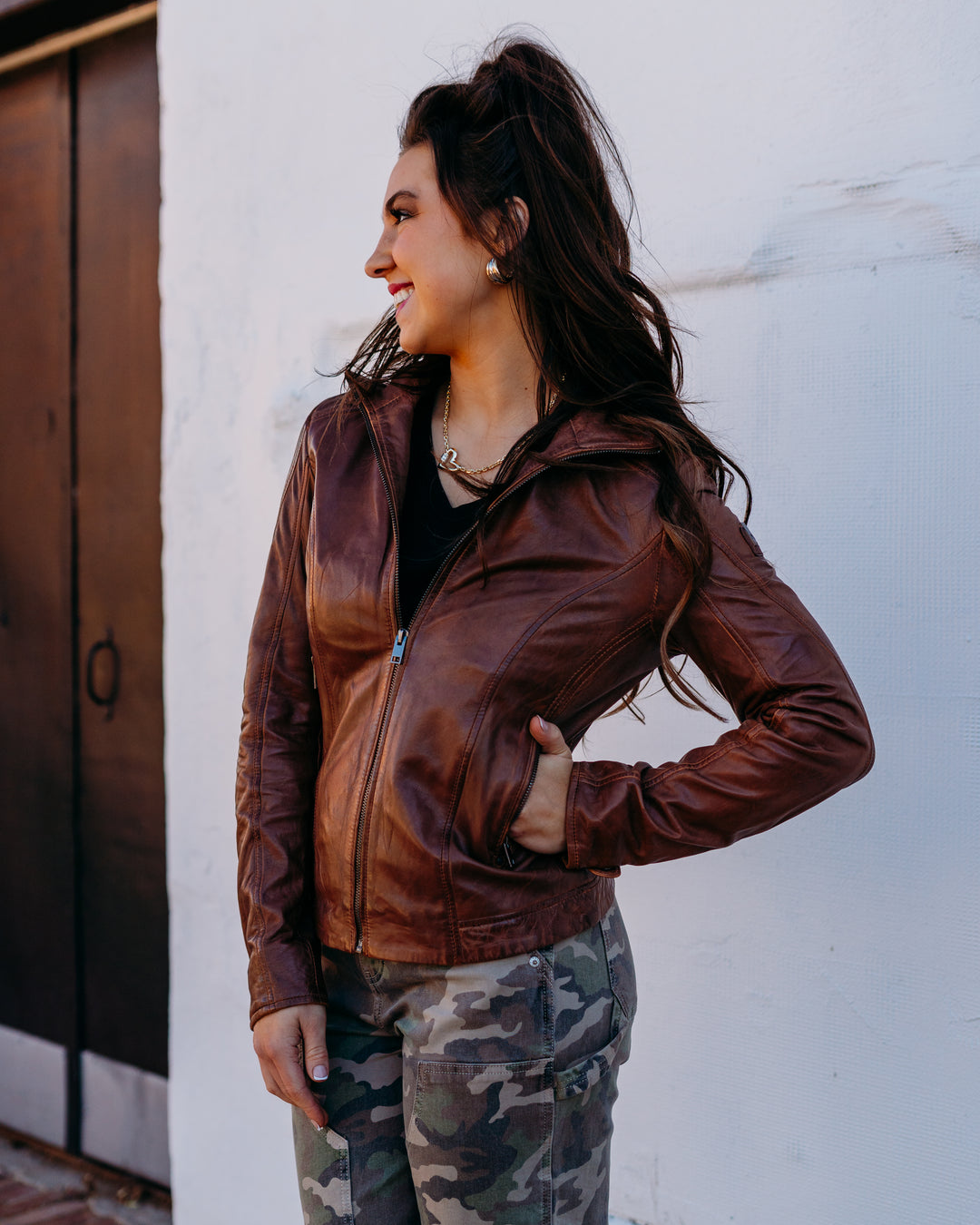 Mauritius: Jolah Jacket In Whiskey