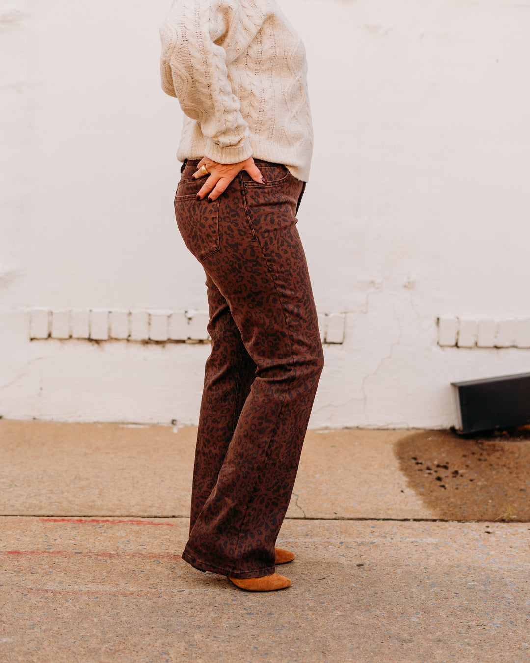 Dear John: Jaxtyn Jeans in Brown Leopard