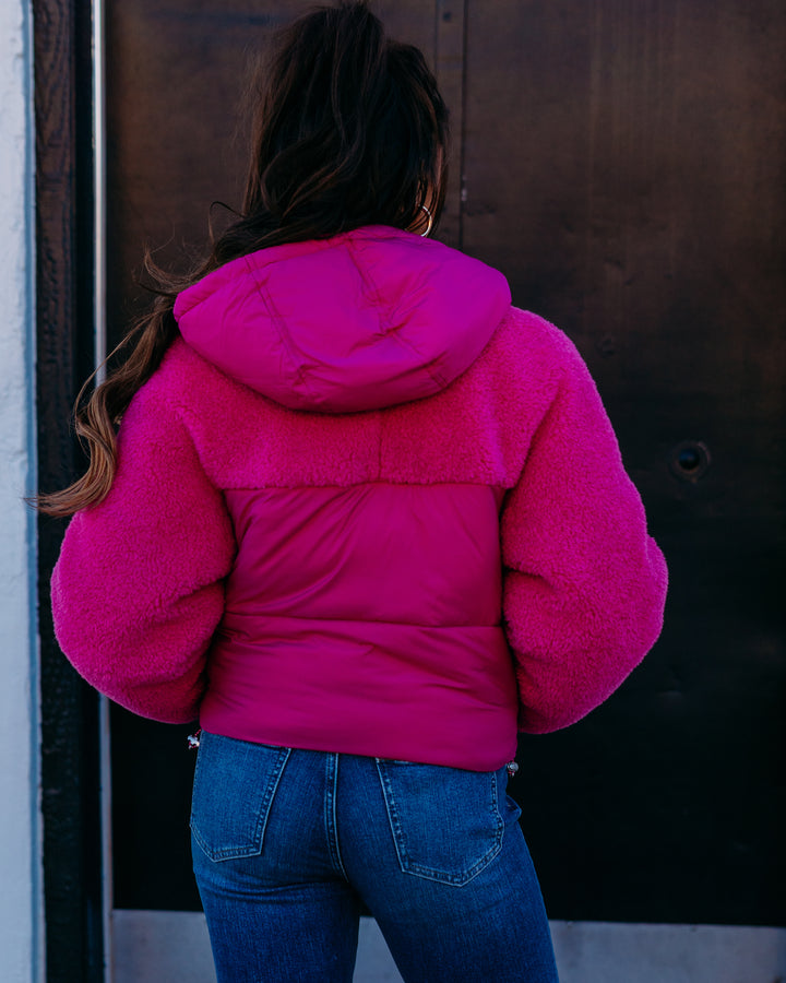 Ugg: W Mkay Uggbraid Puffer Jacket in Chroma Pink (1161090)