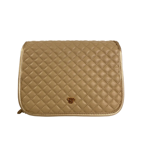 PurseN: Toiletry Case in Gold Luster