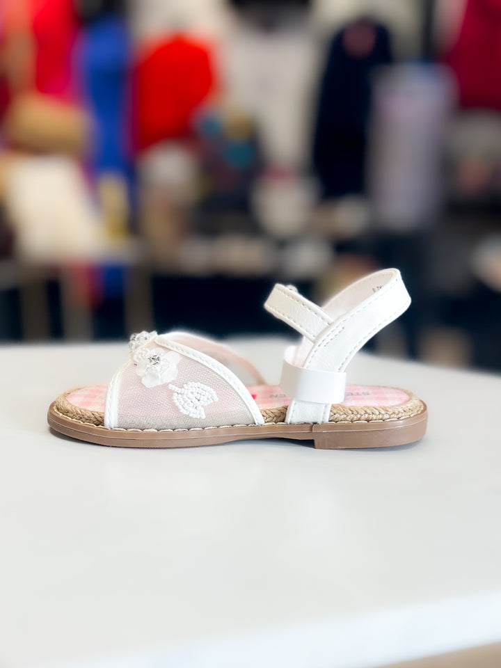 Steve Madden: Toddler Kinsley Sandals in White