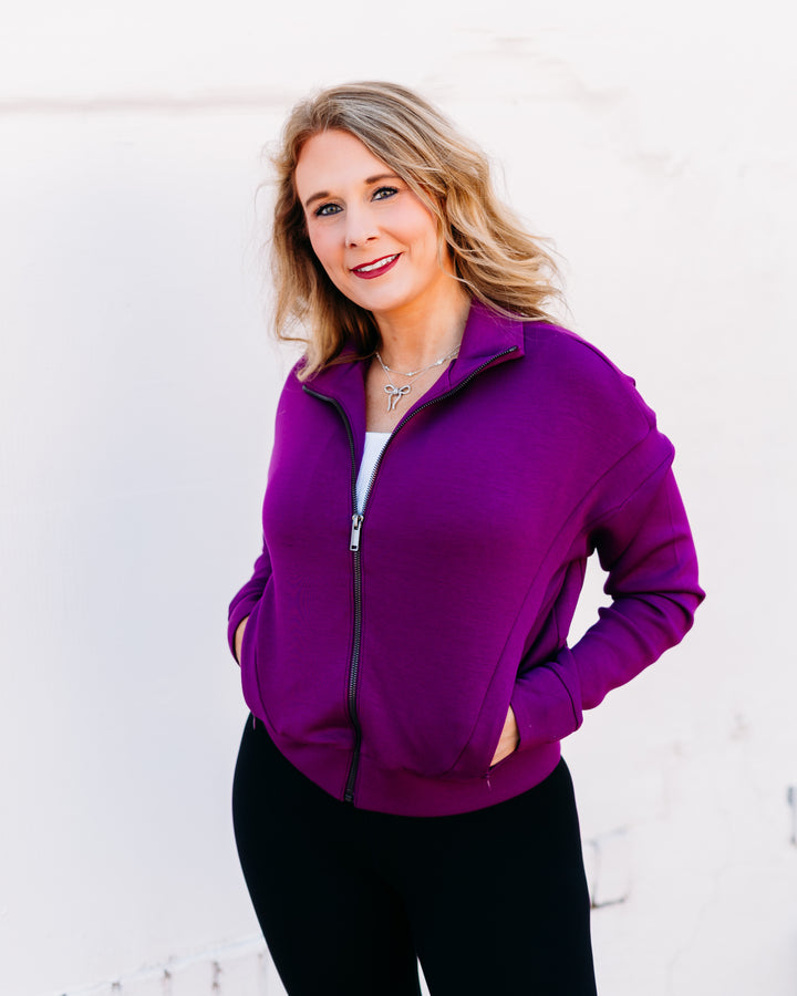Spanx: Airessentials Track Jacket in Snapdragon