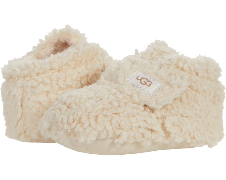 UGG: Kids Bixbee in Natural Curly Faux Fur