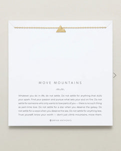 Bryan Anthonys: Move Mountains Necklace in Gold