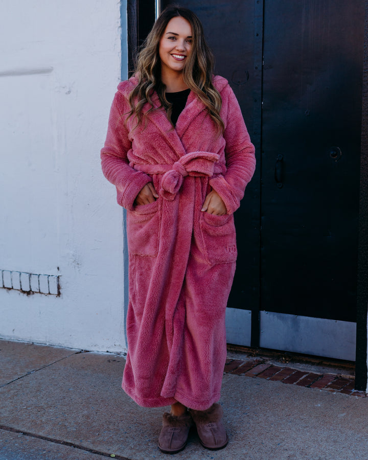 UGG: Aarti Long Robe  in Pink Cedar (1161170)