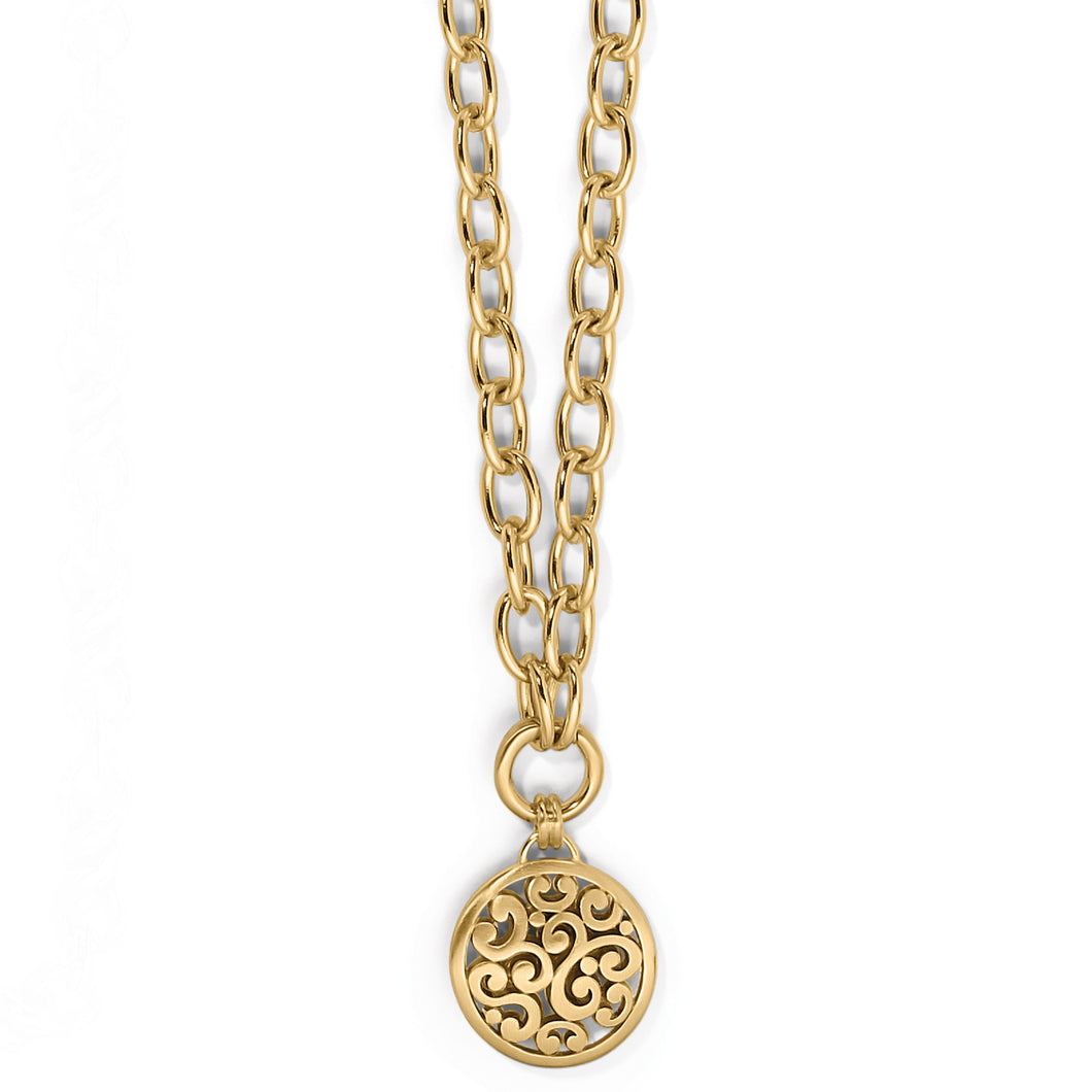 Brighton: Contempo Medallion Charm Necklace