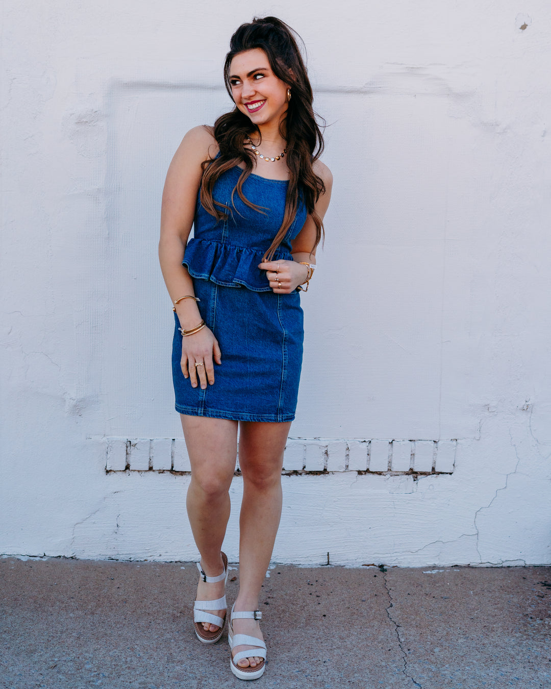 Steve Madden: Giselia Dress in Aruba Blue (SA14409) - The Vogue Boutique