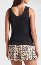 Load image into Gallery viewer, Tribal: Crochet Tank Top in Black 1741XX-3901
