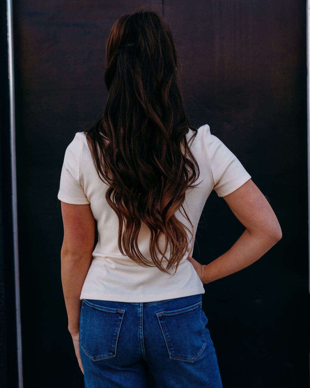 Design History: Embellished Tee in Snowbound