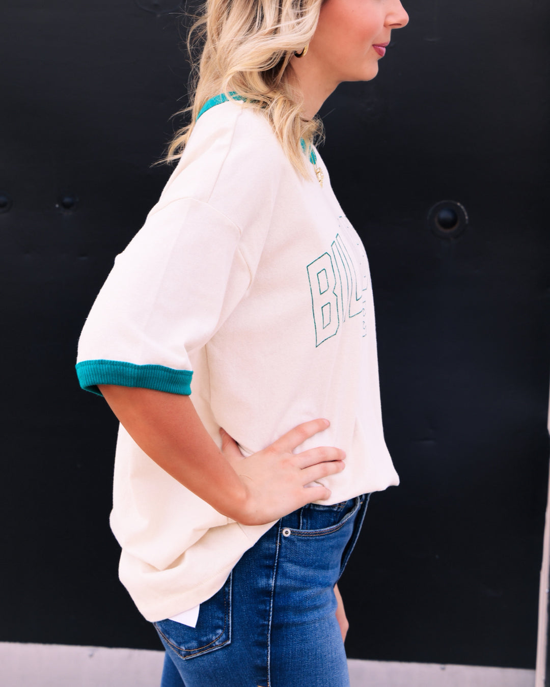 Billabong: Go West Ringer Tee in White Cap (BL000922W)