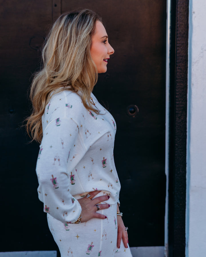 Z Supply: Champs Long Sleeve Top in Vanilla Ice