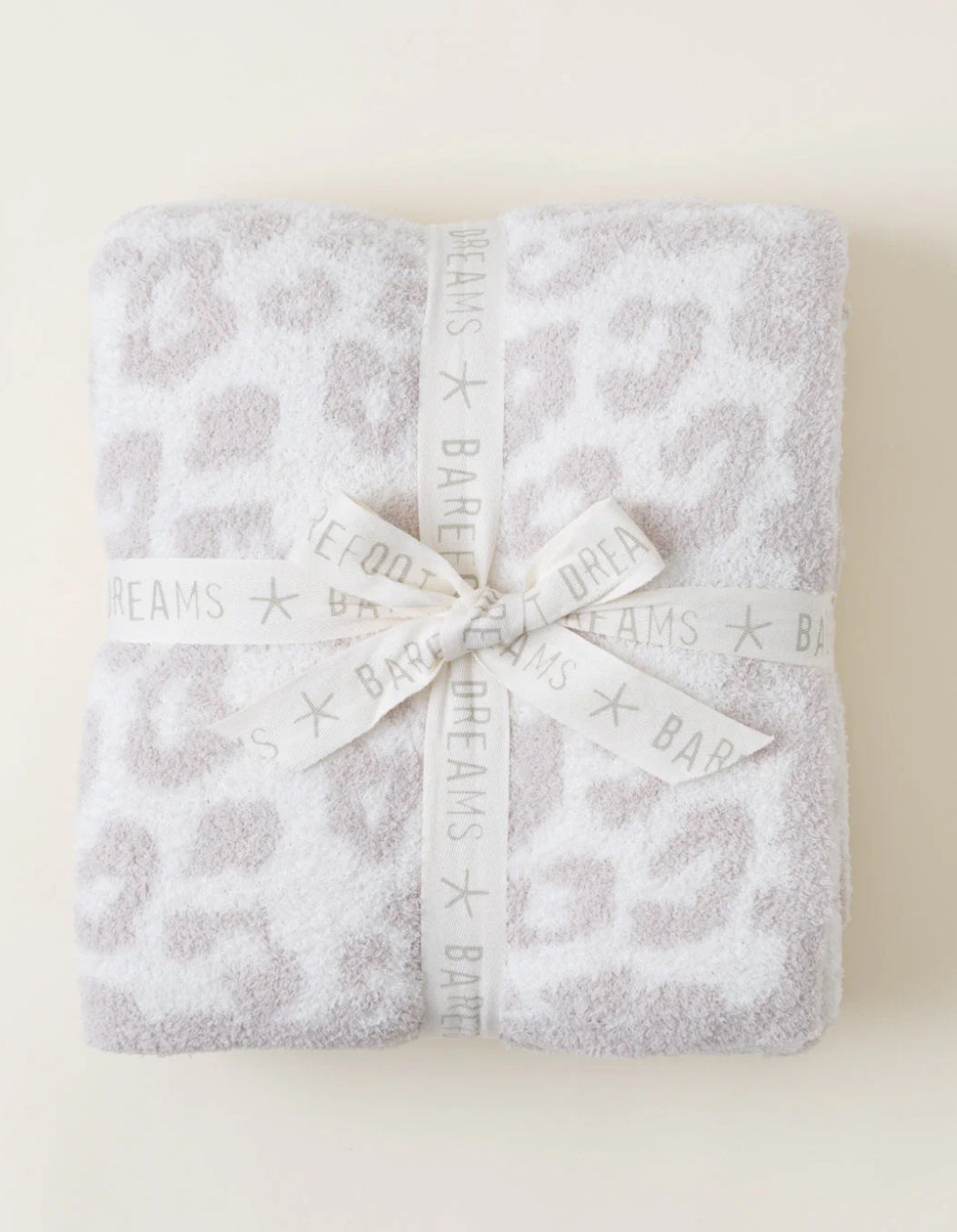Barefoot Dreams: Cozychic BITW Adult Throw Leopard in Cream-Stone