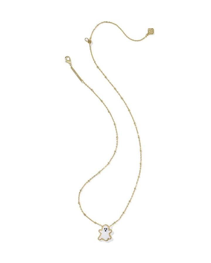 Kendra Scott: Ghost Short Pendant Necklace in Gold