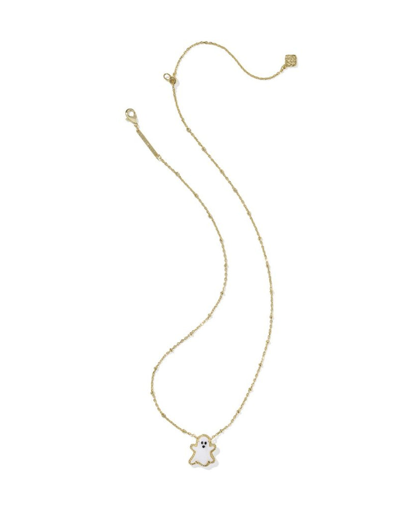 Kendra Scott: Ghost Short Pendant Necklace in Gold