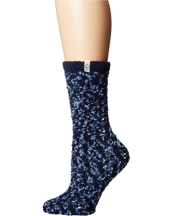 UGG: Cozy Chenille Socks in Navy
