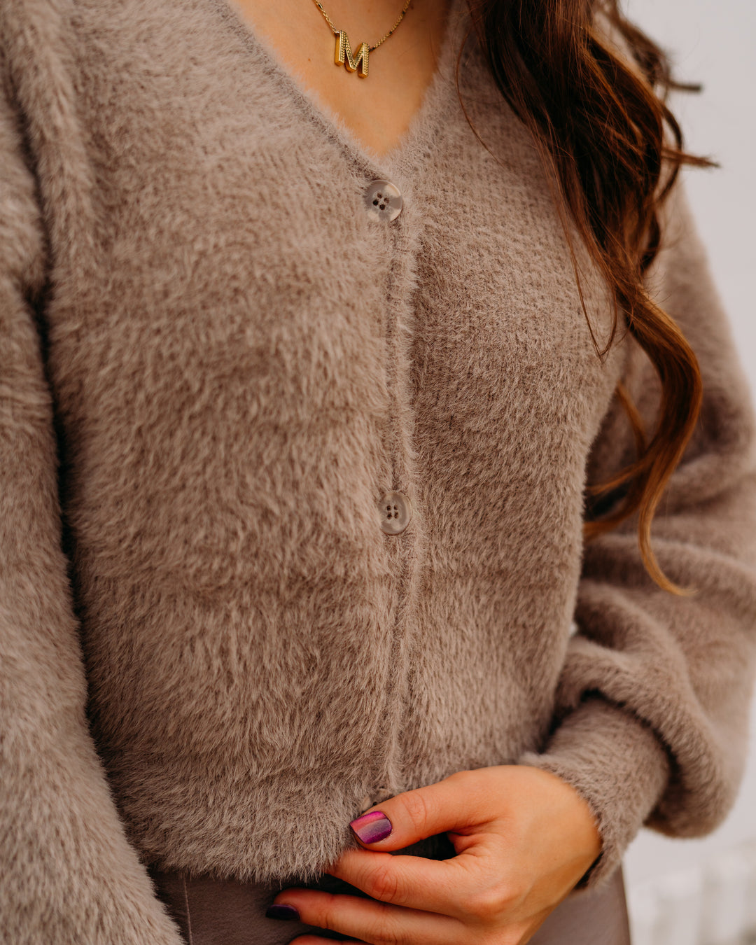 Z Supply: Sadira Fluffy Cardigan in Moonlight