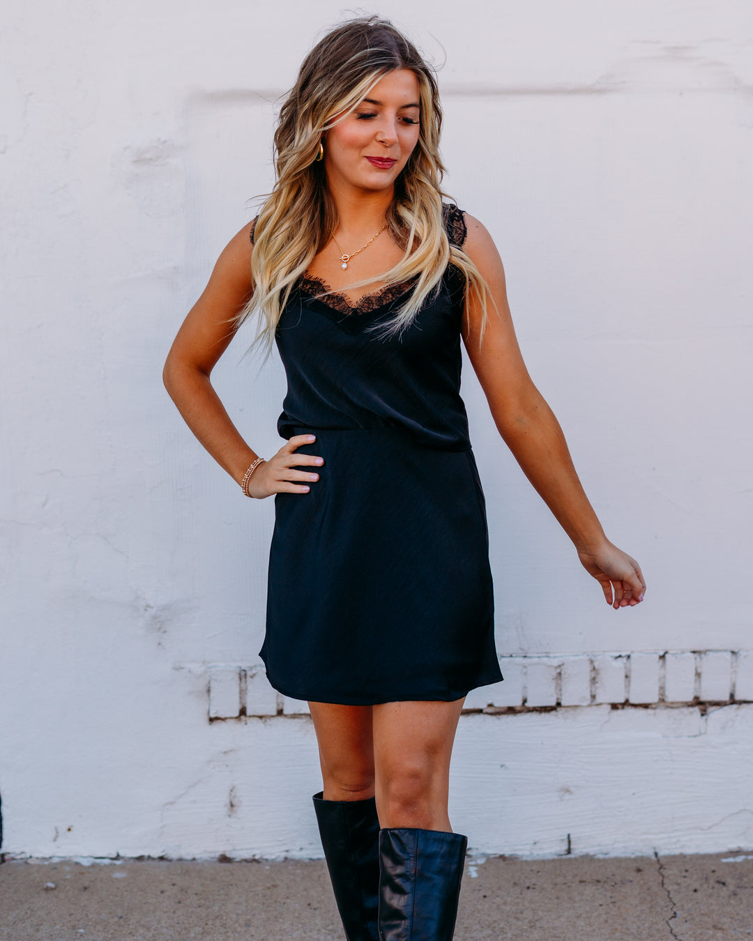 Z Supply: Chablis Mini Skirt in Black