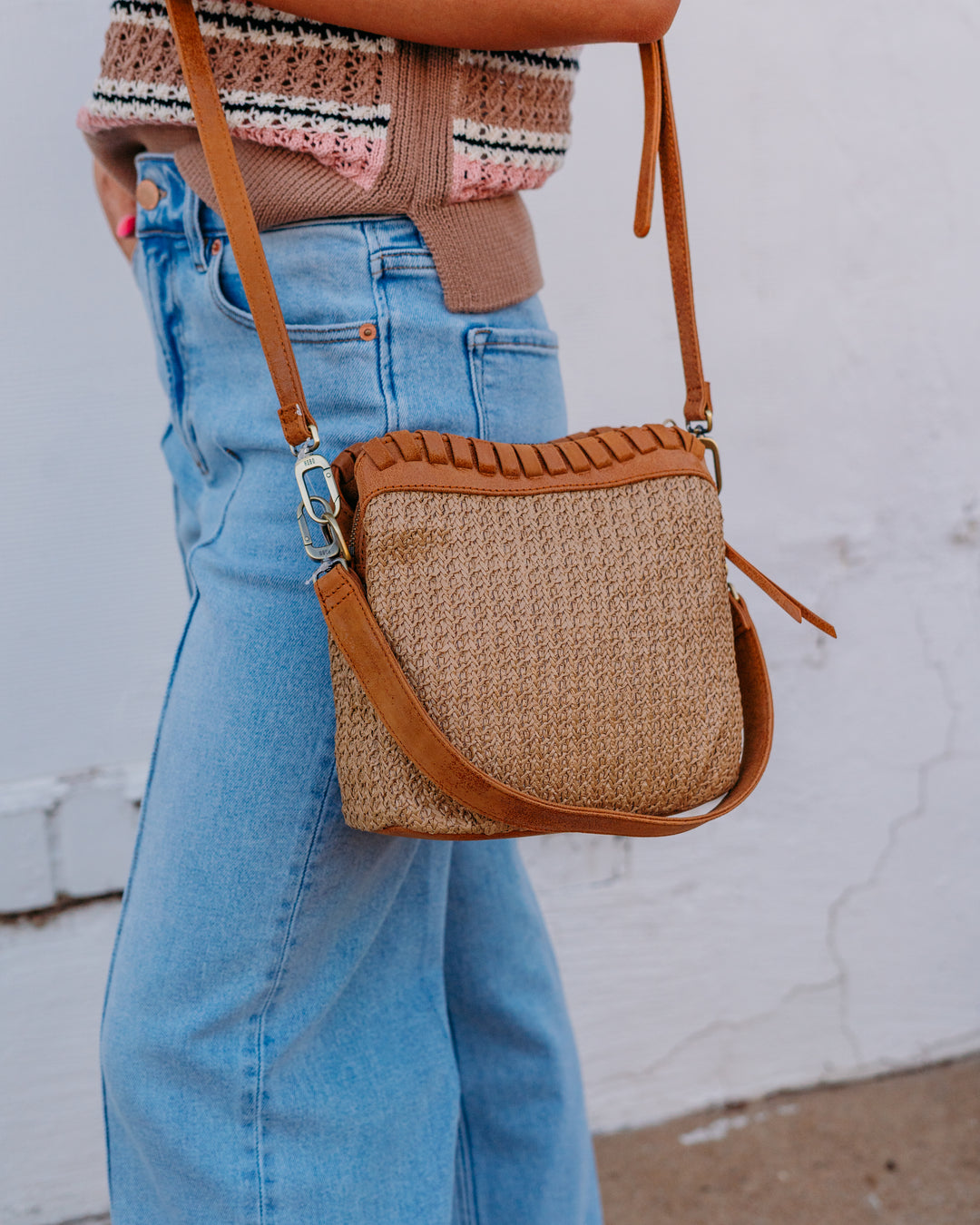 Hobo: Starr in Meadow Woven Straw - The Vogue Boutique