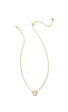 Load image into Gallery viewer, Kendra Scott: Brynne Shell Short Pendant Necklace in Gold Ivory Mother of Pearl
