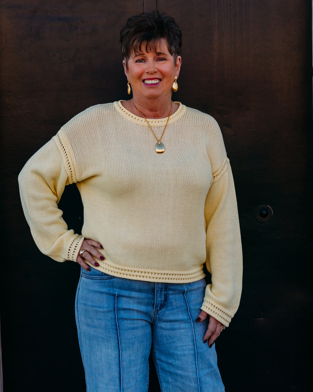 Z Supply: Bellami Sweater in Sunnyside (ZW261180) - The Vogue Boutique