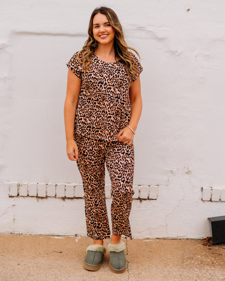 Johnny Was: The Bobbie Crop Set in Leopard