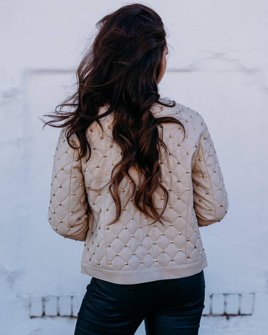 Dolce Cabo: Quilted Jacket with Studs 75861