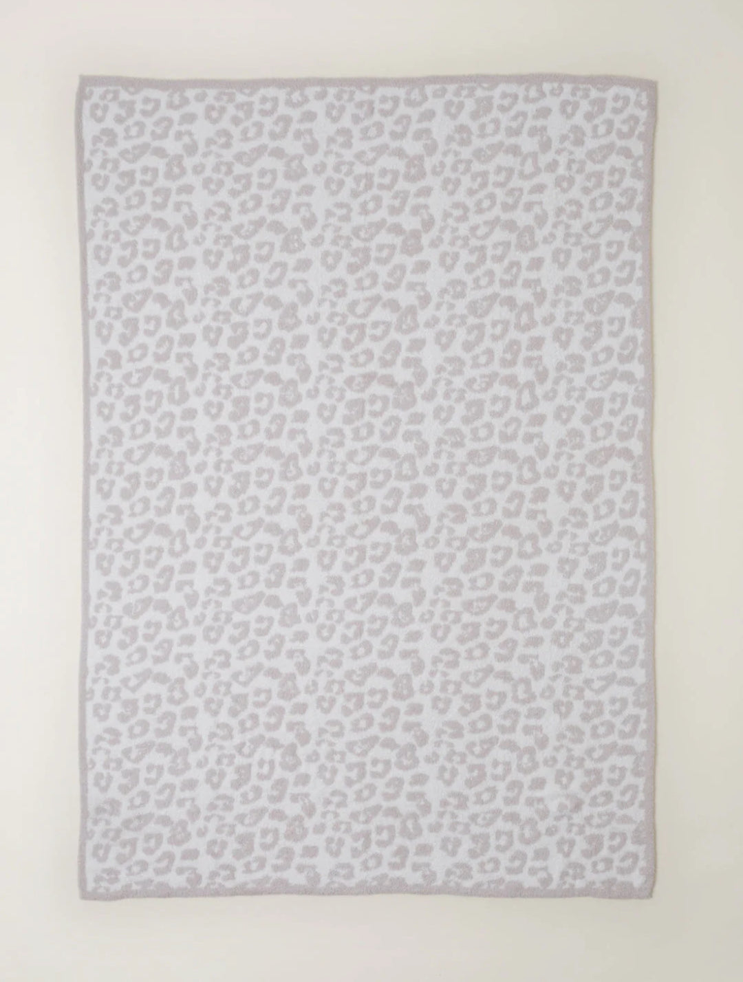 Barefoot Dreams: Cozychic BITW Adult Throw Leopard in Cream-Stone