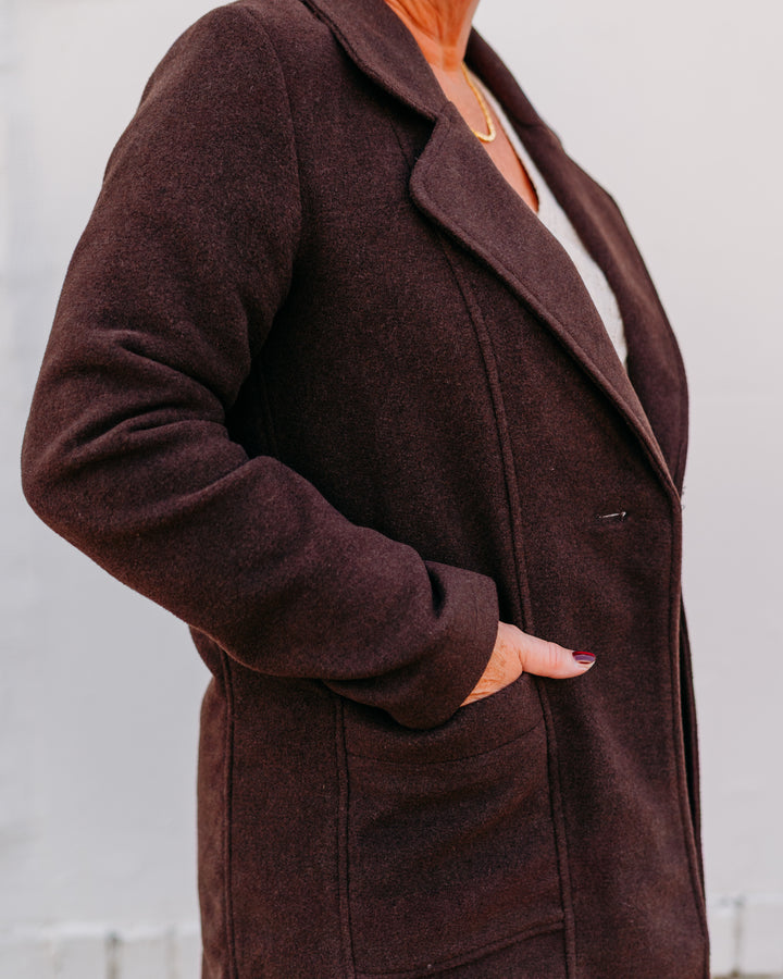 Thread & Supply: Willa Coat in Coffee Bean