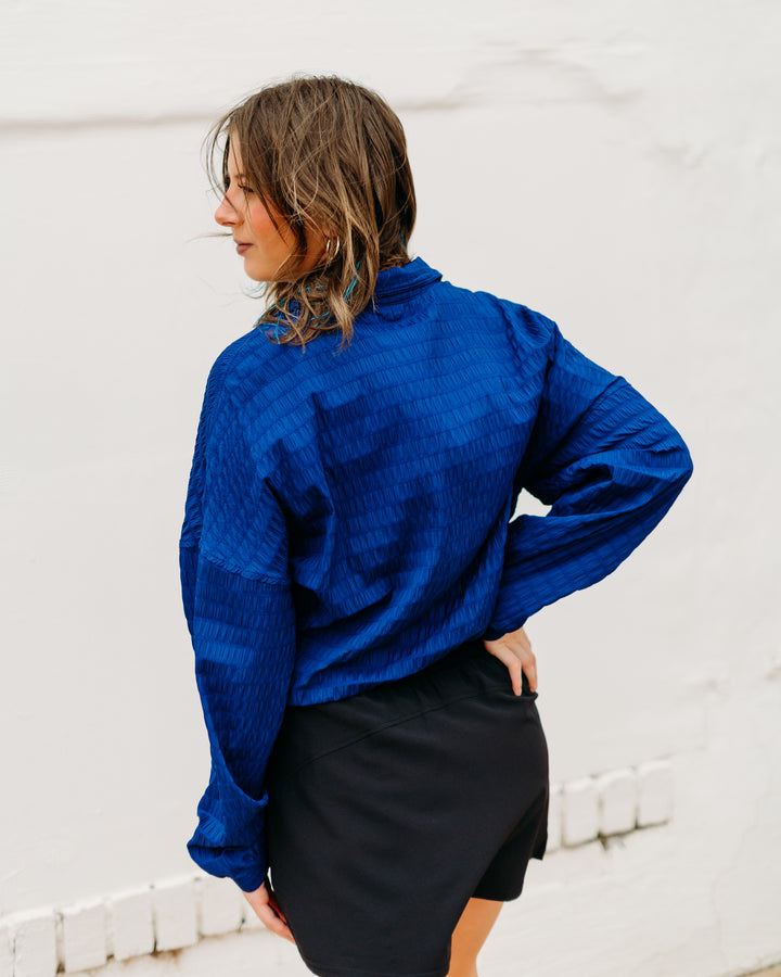 Spanx: Active Run Jacket in Midnight Iris 51012R