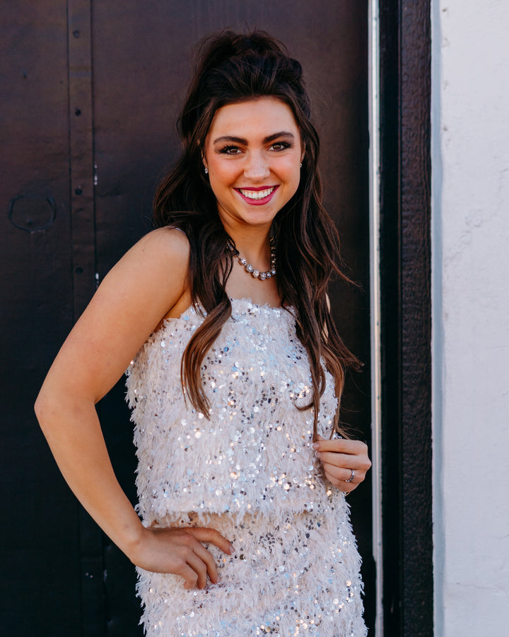 Steve Madden: Blakelyn Top in Ivory