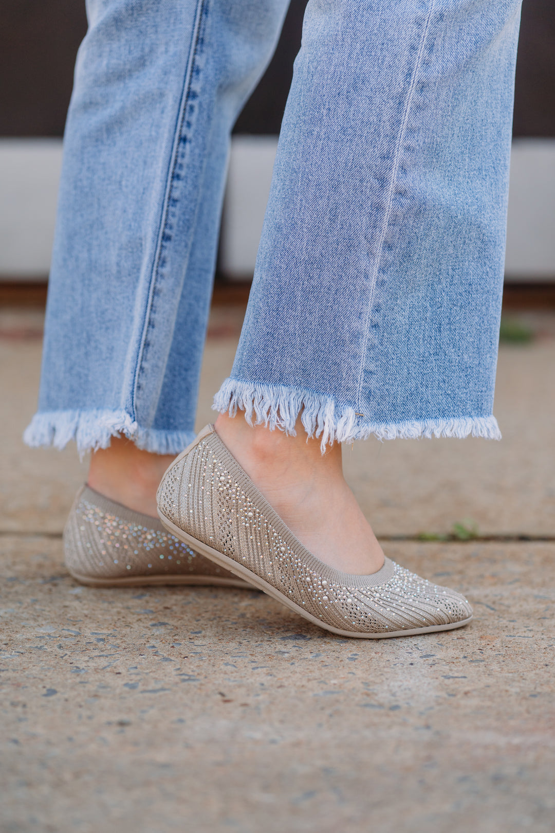 Skechers: Cleo 2.0 Flats in Glitzy Daze