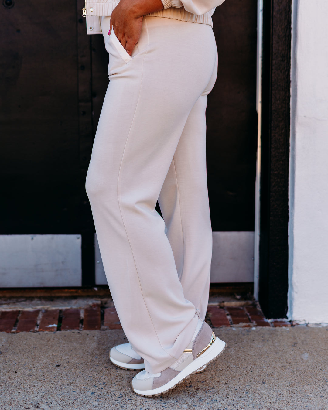 Esqualo: Natural Modal Athletic Pants (05506)q