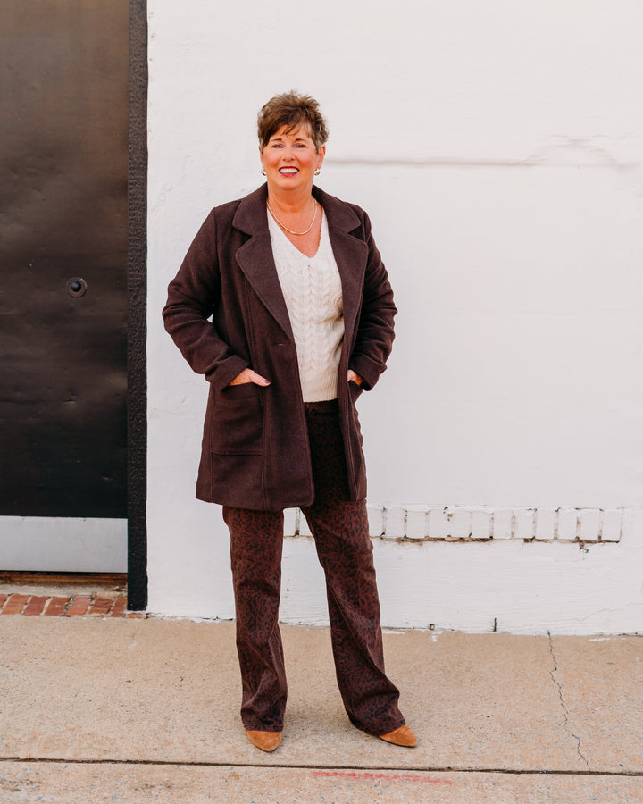Thread & Supply: Willa Coat in Coffee Bean