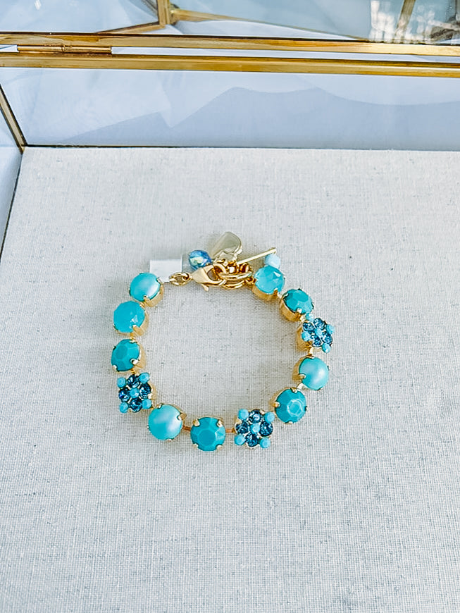 Mariana: "Crystal Blue" B-4164/1-M6009-YG