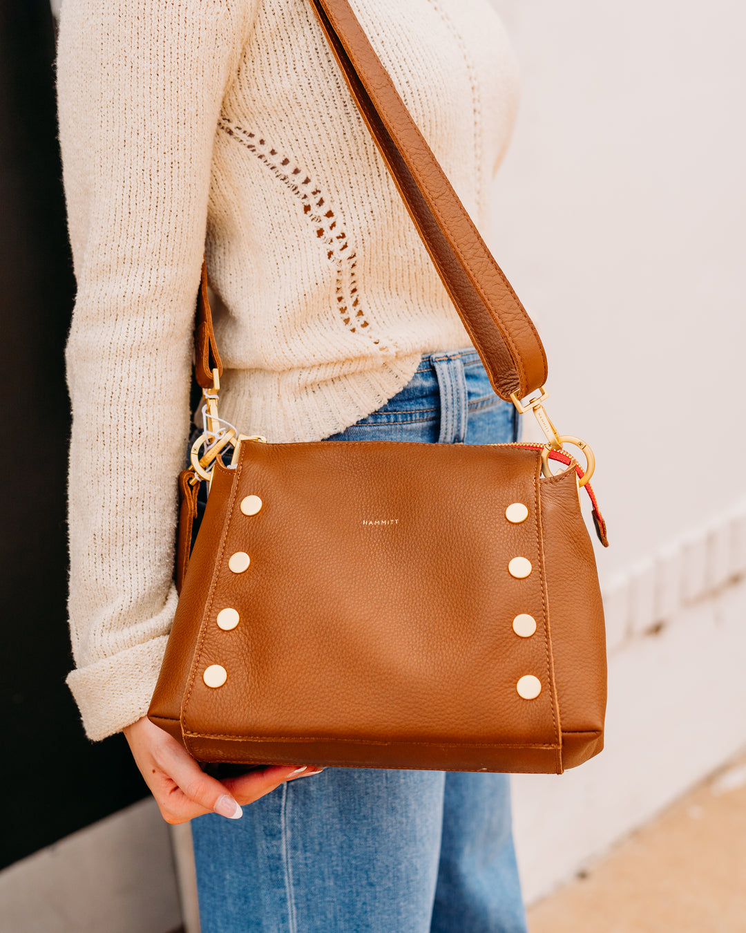 Hammitt: Bryant in Med in Mahogany Pebble - The Vogue Boutique