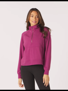 Glyder: Daily Scuba Pullover in Rogue PDP-7001