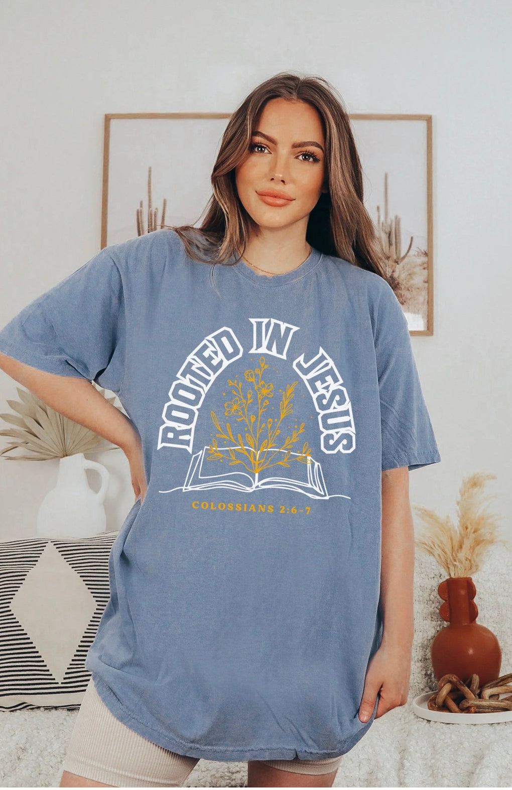 Ruby’s Rubbish: Rooted In Jesus T-Shirt
