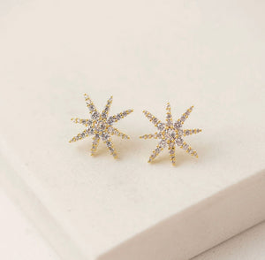 Lovers Tempo: Etoile Star Stud Earrings In Gold 1HO22001-GLD