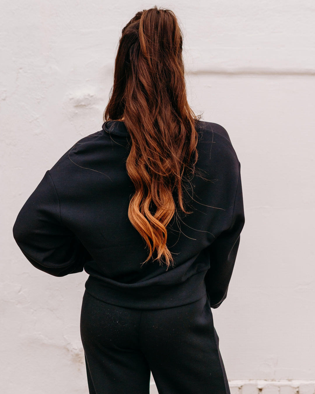 Varley: Davidson Sweat in Black (VAR01080)