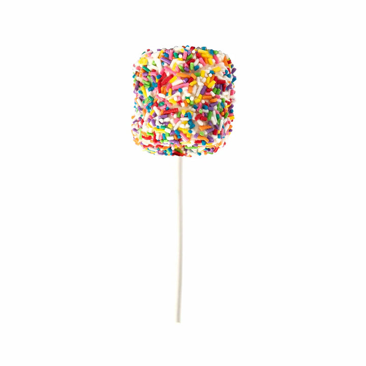 Lolli & Pops:  Rainbow Confetti Marshmallow Pop