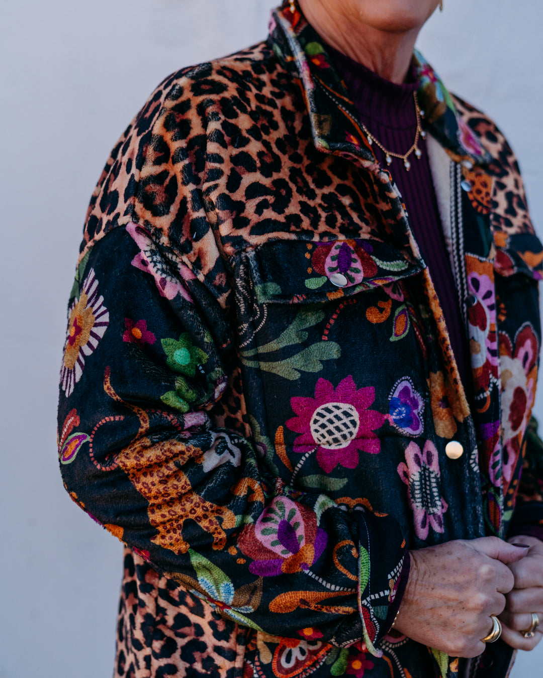 Johnny Was: Amelie Sherpa Trucker Jacket in Maxima