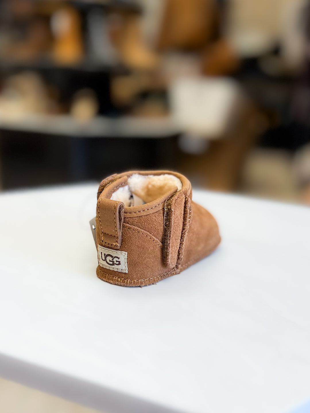 UGG: Infant Classic Ultra Mini in Chestnut