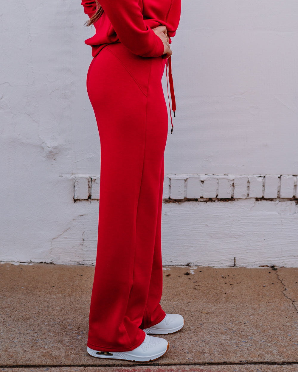 Spanx: Airessentials® Straight Leg Pant in Fuchsia (50241R) - The Vogue Boutique