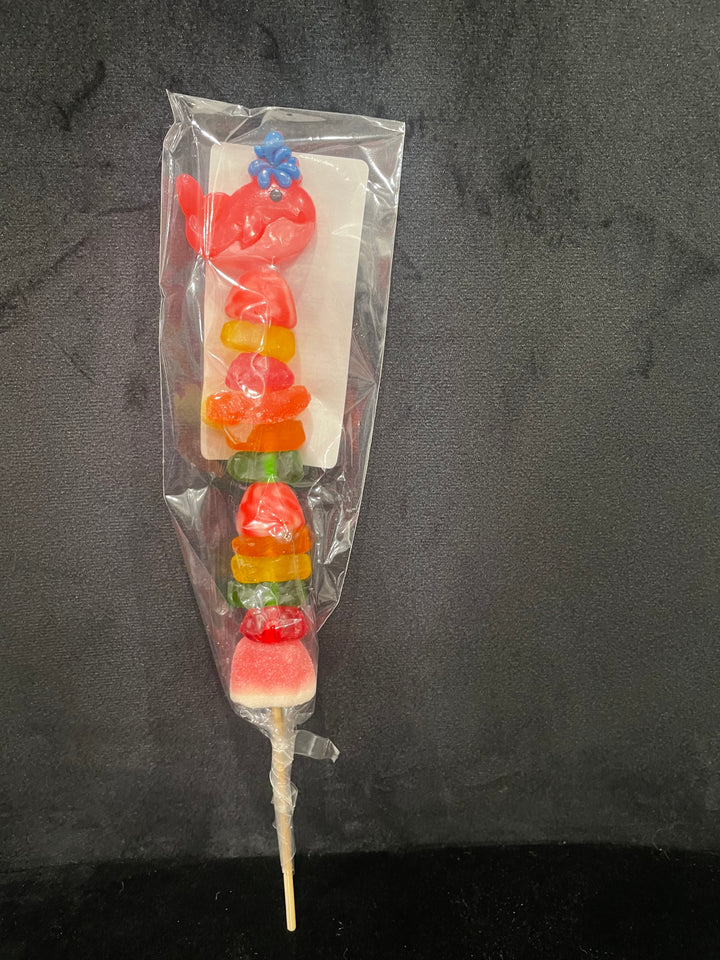 Lolli and Pops: Fish and Whales Gummy Kabobs (Under the Sea)
