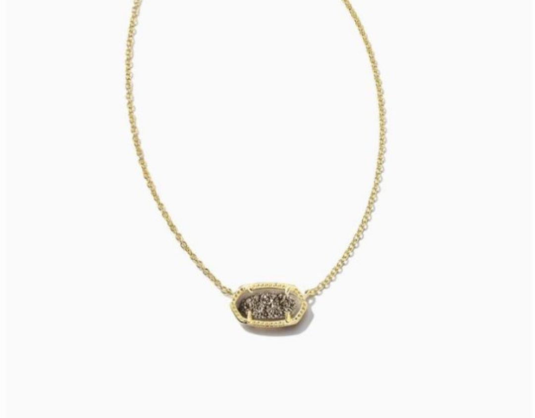 Kendra Scott: Elisa Gold Pendant Necklace - The Vogue Boutique